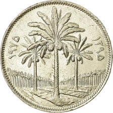 Munten, Irak, 100 Fils, 1975/AH1395, FR+, Copper-nickel, KM:129