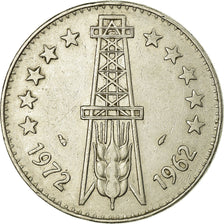 Coin, Algeria, 5 Dinars, 1972, Paris, EF(40-45), Silver, KM:105
