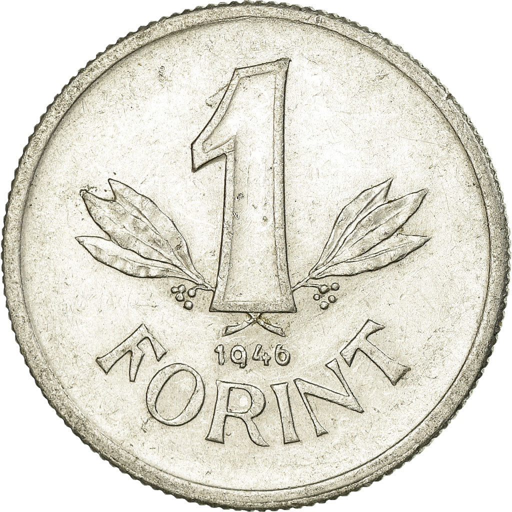 Coin, Hungary, Forint, 1946, Budapest, EF(40-45), Aluminum, KM:532