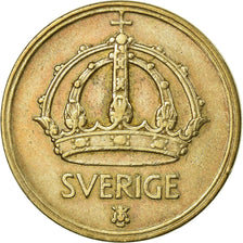 Coin, Sweden, Gustaf V, 50 Öre, 1950, EF(40-45), Silver, KM:817