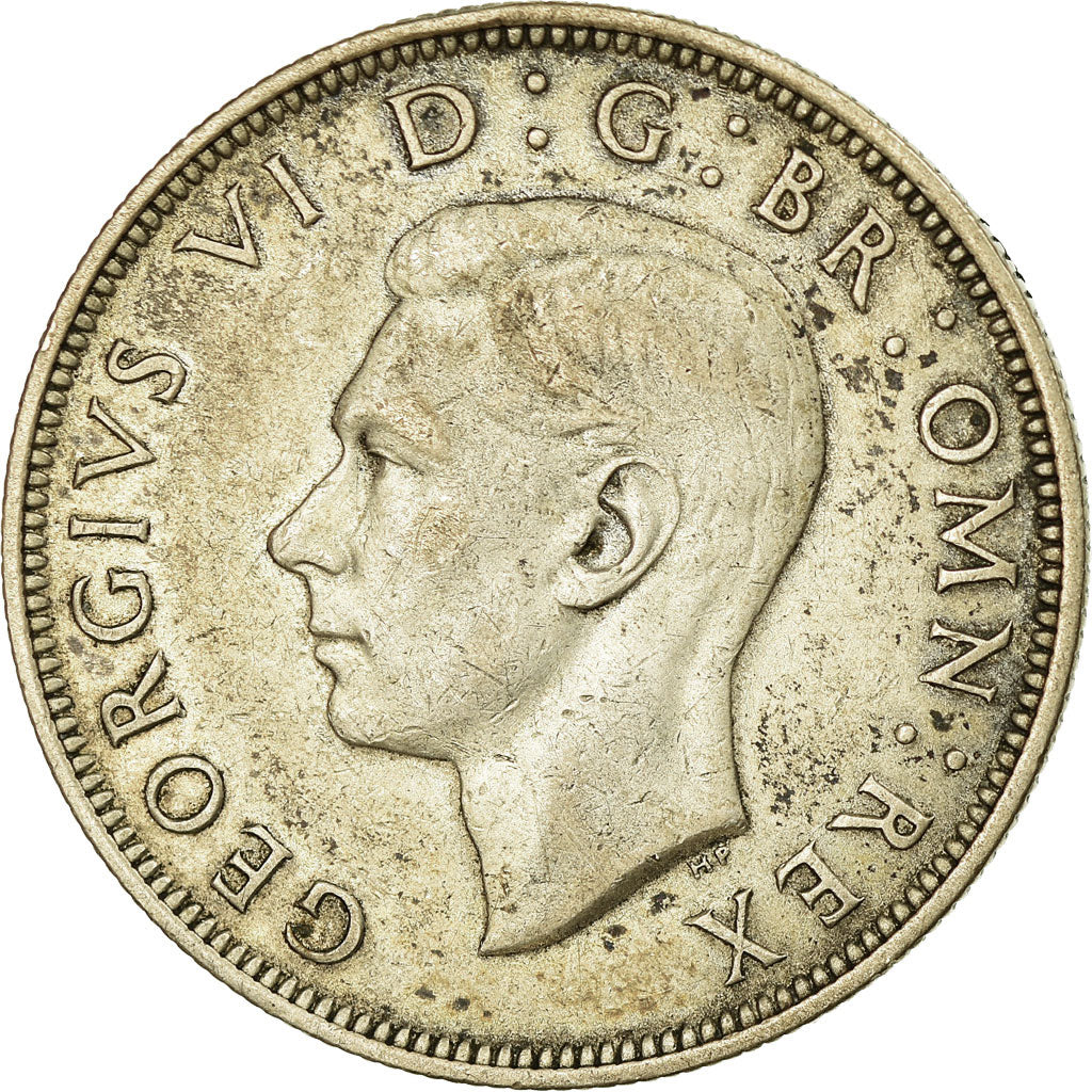 Coin, Great Britain, George VI, 1/2 Crown, 1941, EF(40-45), Silver, KM:856