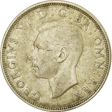 Coin, Great Britain, George VI, 1/2 Crown, 1944, VF(30-35), Silver, KM:856