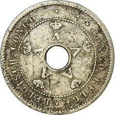 Coin, Belgian Congo, 5 Centimes, 1927, EF(40-45), Copper-nickel, KM:17