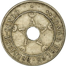 Moneta, Kongo Belgijskie, 10 Centimes, 1911, Heaton, VF(30-35), Miedź-Nikiel