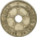Moneta, Congo belga, 10 Centimes, 1911, Heaton, MB+, Rame-nichel, KM:18