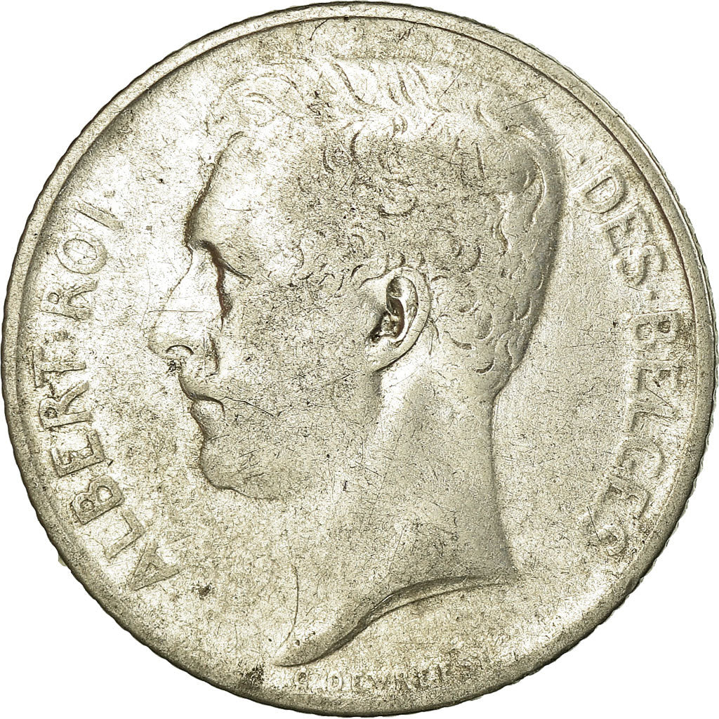 Coin, Belgium, 50 Centimes, 1912, EF(40-45), Silver, KM:70