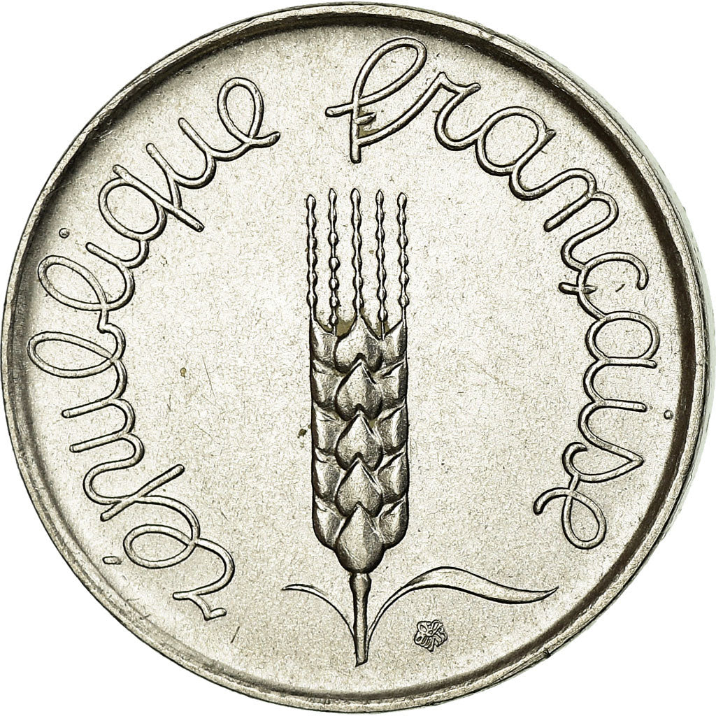 Coin, France, Épi, 5 Centimes, 1965, Paris, AU(55-58), Stainless Steel, KM:927