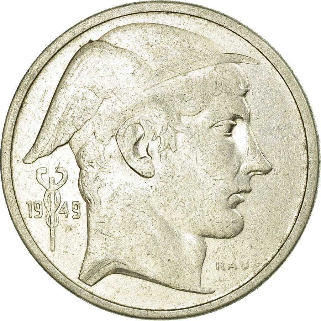 Monnaie, Belgique, 50 Francs, 50 Frank, 1949, SUP, Argent, KM:136.1