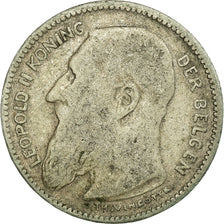 Coin, Belgium, 50 Centimes, 1909, VF(30-35), Silver, KM:61.1