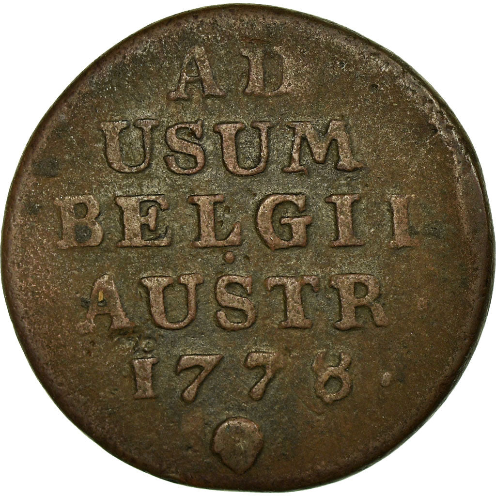 Coin, AUSTRIAN NETHERLANDS, Maria Theresa, Liard, Oord, 1778, Brussels
