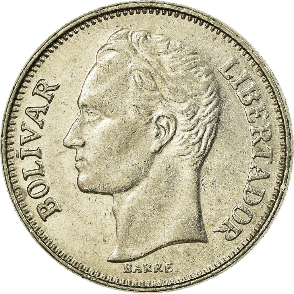 Moeda, Venezuela, Bolivar, 1986, EF(40-45), Níquel, KM:52