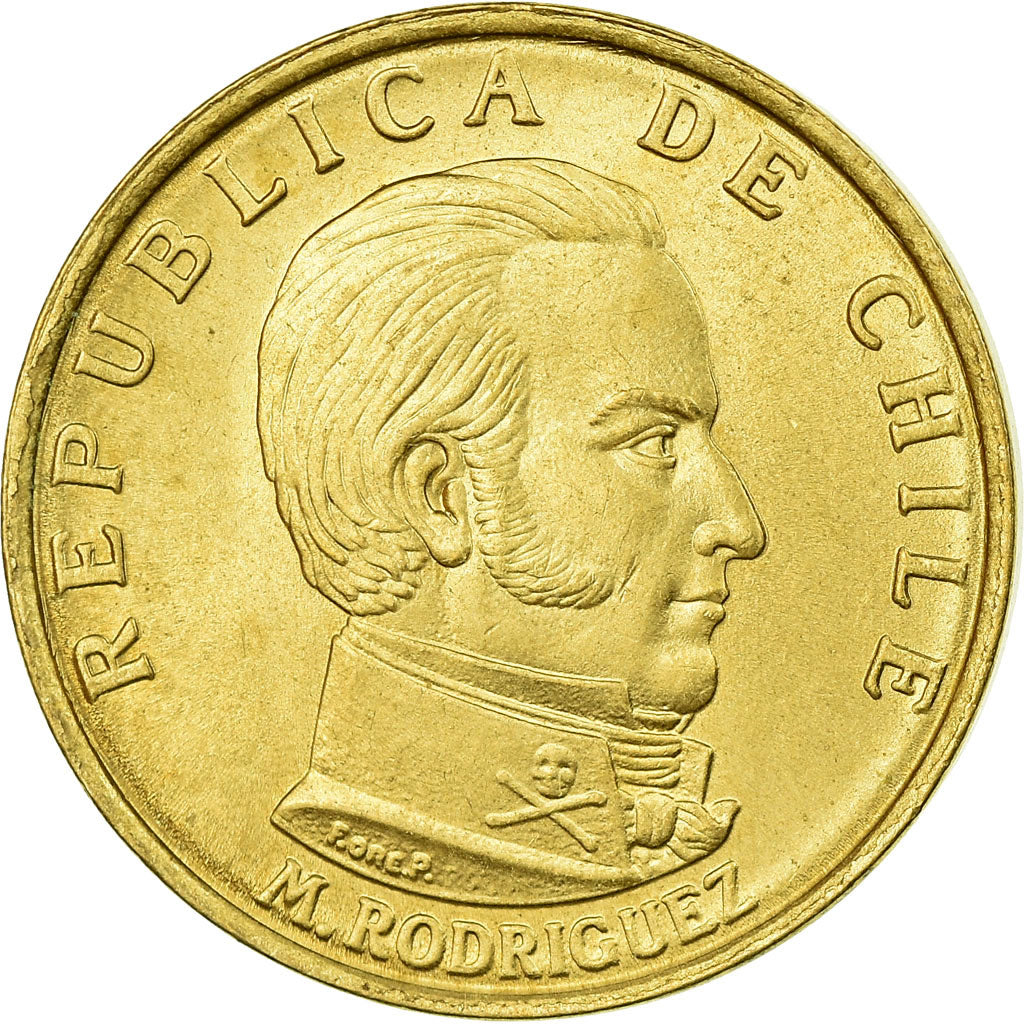 Münze, Chile, 50 Centesimos, 1971, Santiago, VZ, Aluminum-Bronze, KM:196
