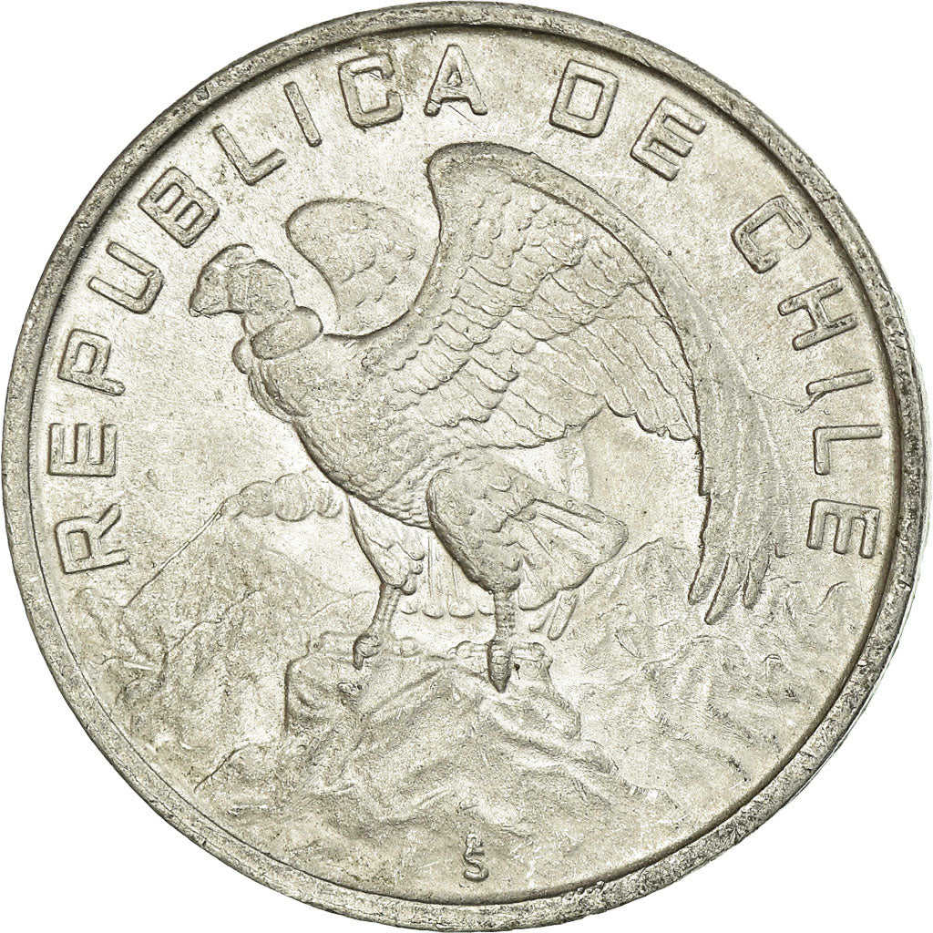 Münze, Chile, 10 Escudos, 1974, Santiago, SS, Aluminium, KM:200