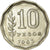 Münze, Argentinien, 10 Pesos, 1963, SS, Nickel Clad Steel, KM:60