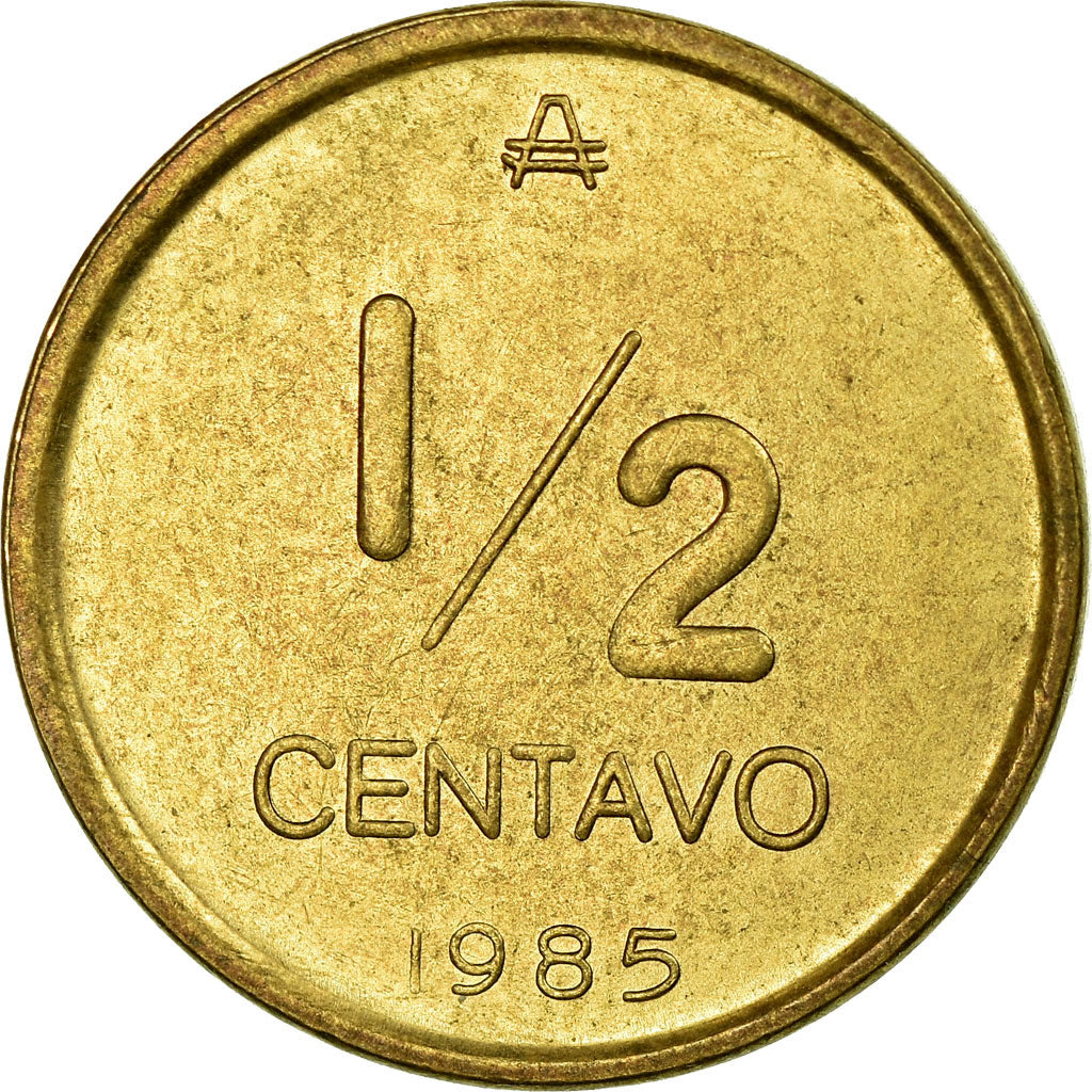 Moneta, Argentina, 1/2 Centavo, 1985, BB, Ottone, KM:95