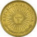 Coin, Argentina, Peso, 1975, EF(40-45), Aluminum-Bronze, KM:69