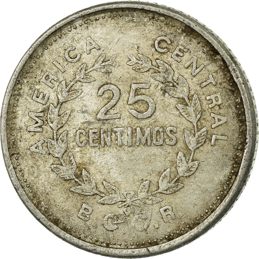 Moeda, Costa Rica, 25 Centimos, 1986, VF(30-35), Alumínio, KM:188.3