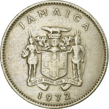 Coin, Jamaica, Elizabeth II, 10 Cents, 1972, Franklin Mint, EF(40-45)
