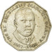 Monnaie, Jamaica, Elizabeth II, 50 Cents, 1988, Franklin Mint, TB+