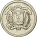 Coin, Dominican Republic, 1/2 Peso, 1980, Franklin Mint, EF(40-45)