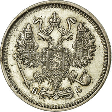 Coin, Russia, Nicholas II, 10 Kopeks, 1913, Saint-Petersburg, EF(40-45), Silver