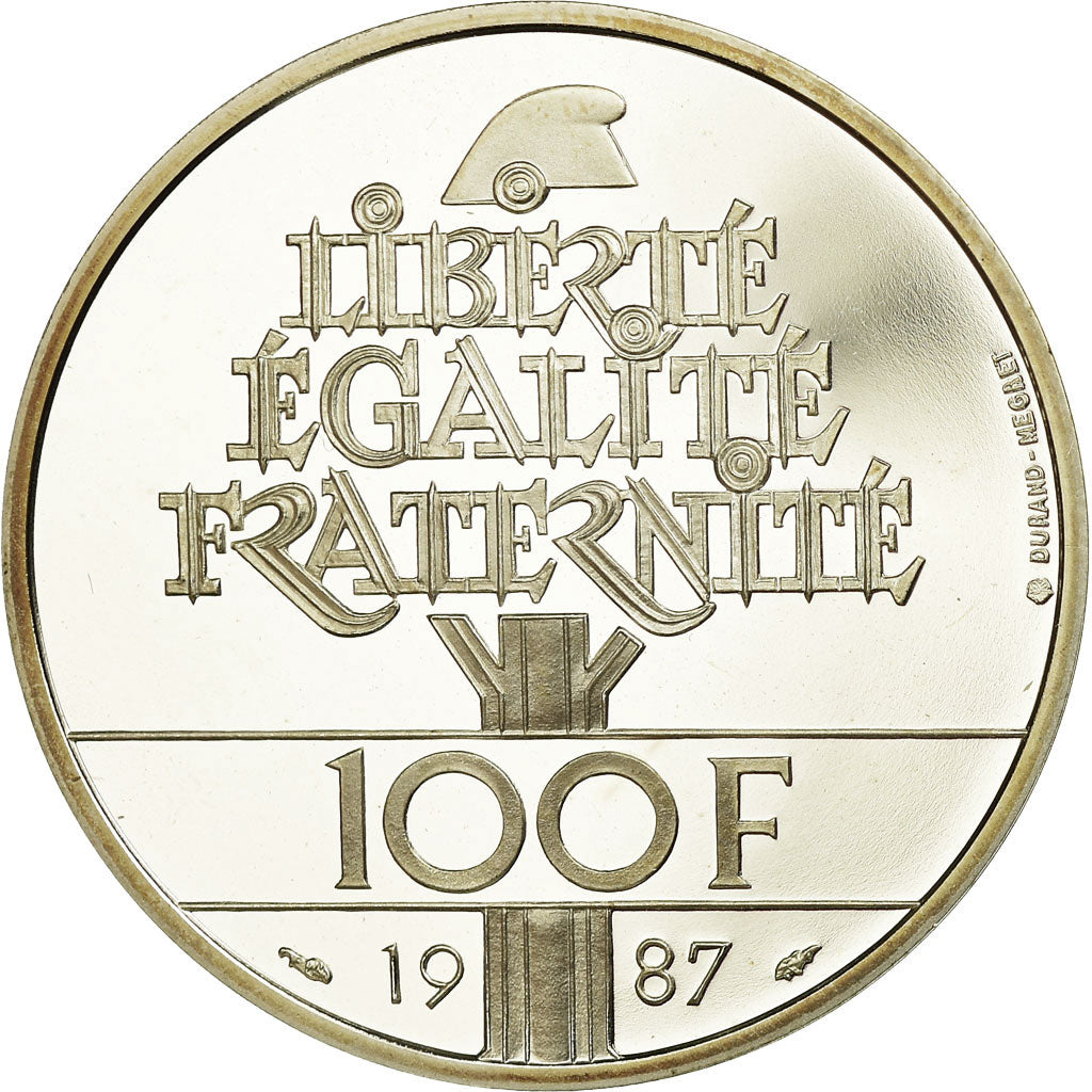 Monnaie, France, 100 Francs, 1987, BE, FDC, Argent, Gadoury:902, KM:962a