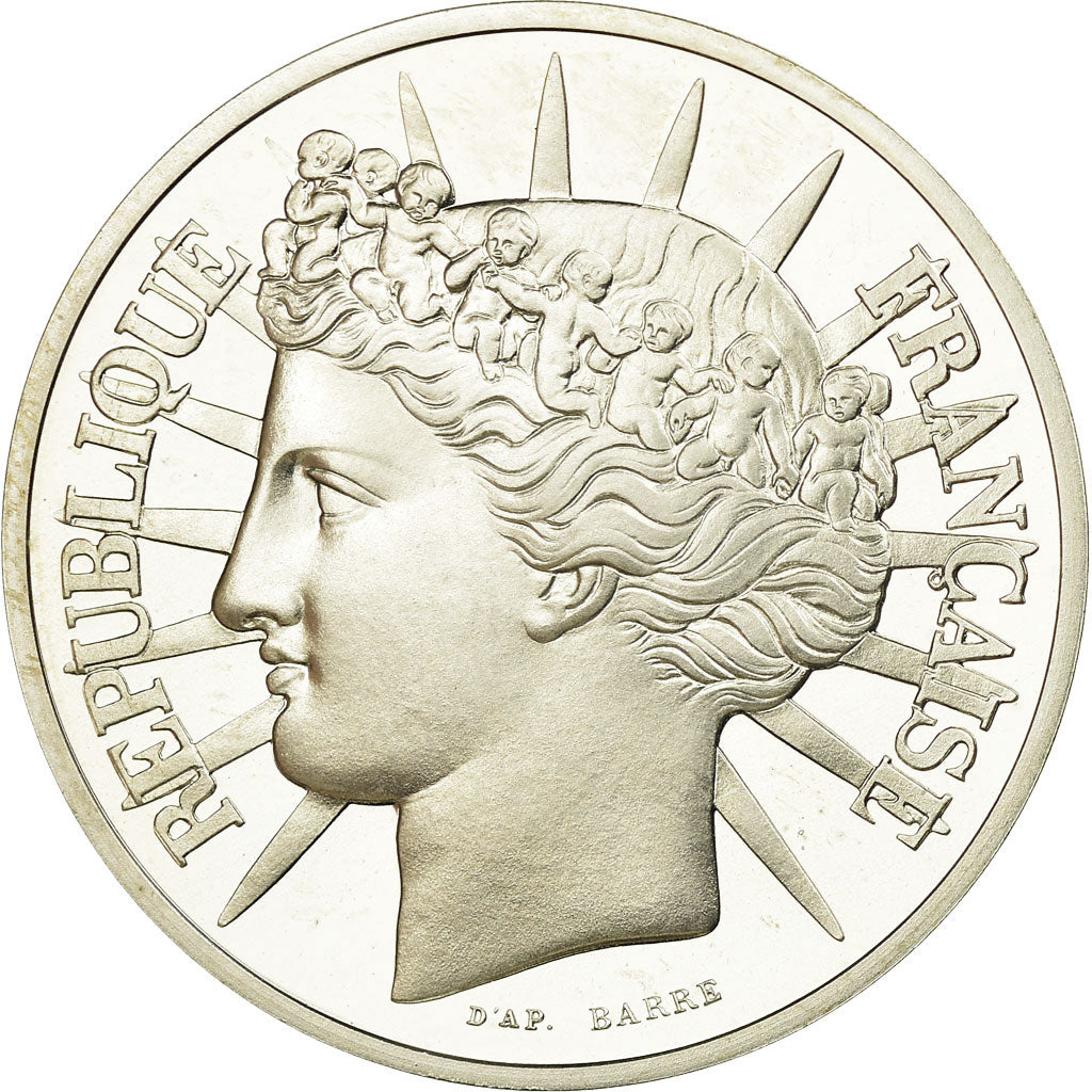 Coin, France, 100 Francs, 1988, BE, MS(65-70), Silver, KM:966a, Gadoury:903