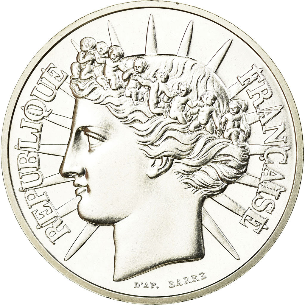 Monnaie, France, 100 Francs, 1988, Piéfort, FDC, Argent, Gadoury:237.P1