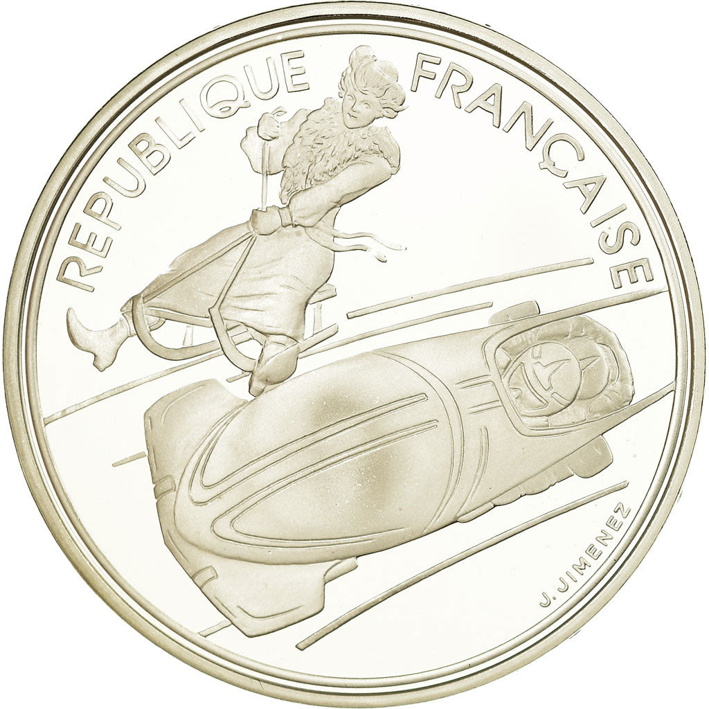 Moneda, Francia, 100 Francs, 1990, BE, FDC, Plata, KM:981, Gadoury:C7