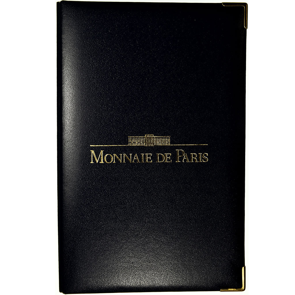 Coin, France, Proof Set Franc, 1996, Paris, MS(65-70), Gadoury:page 288