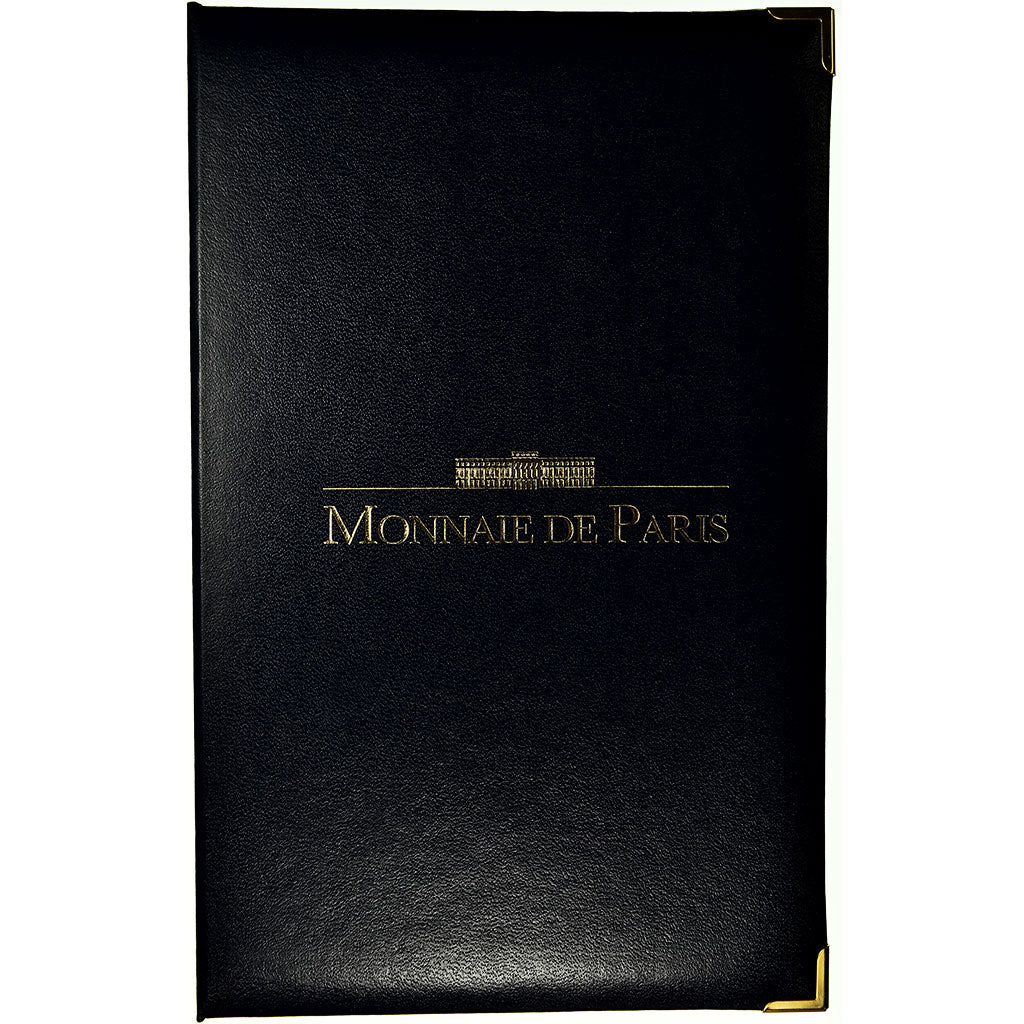 Coin, France, Proof Set Franc, 1992, Paris, MS(65-70), Gadoury:page 288