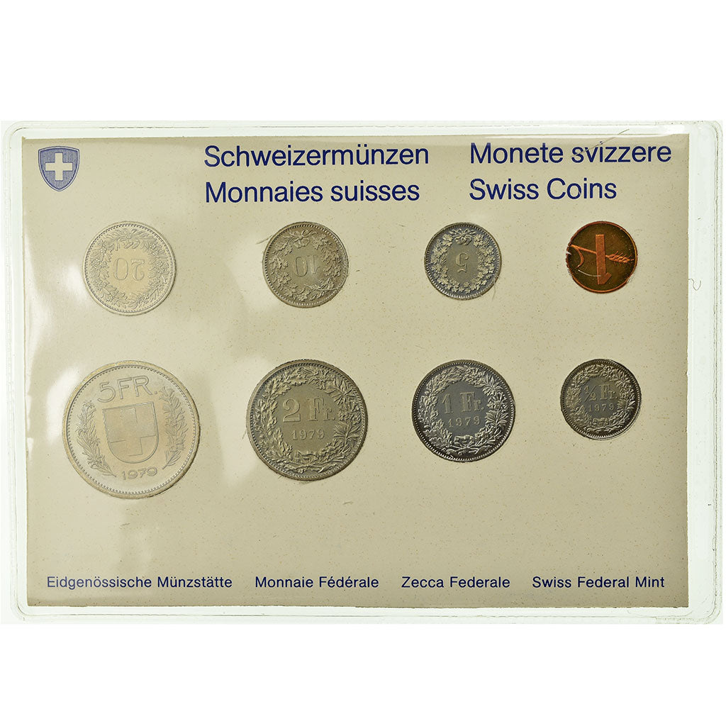 Monnaie, Suisse, Set, 1979, Bern, FDC