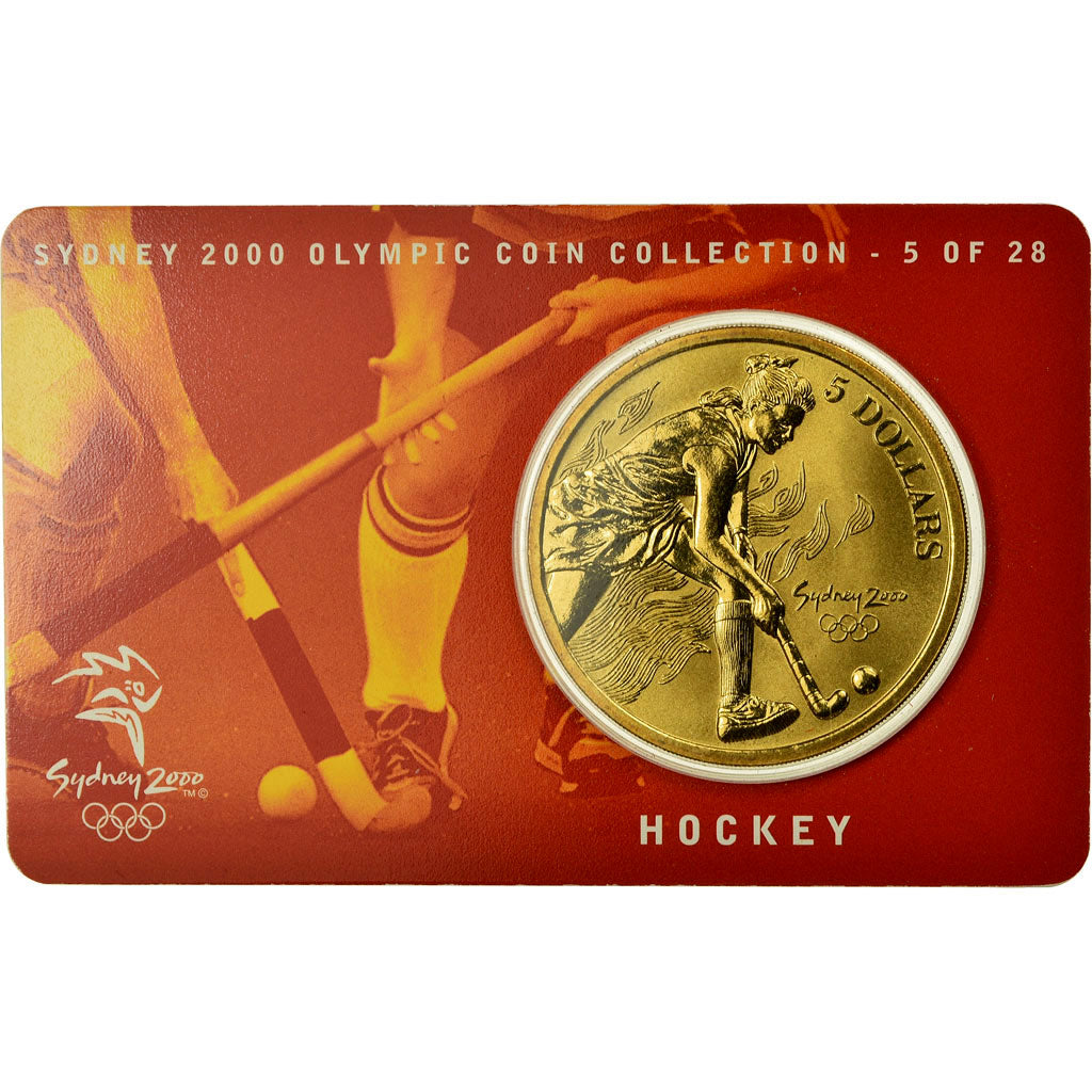 Coin, Australia, Elizabeth II, 5 Dollars, 2000, MS(65-70), Aluminum-Bronze