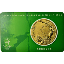 Coin, Australia, Elizabeth II, 5 Dollars, 2000, MS(65-70), Aluminum-Bronze