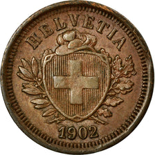 Coin, Switzerland, Rappen, 1902, Bern, EF(40-45), Bronze, KM:3.2