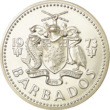 Münze, Barbados, 10 Dollars, 1973, Franklin Mint, UNZ, Silber, KM:17a