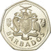Moneta, Barbados, Dollar, 1973, Franklin Mint, Proof, MS(63), Miedź-Nikiel