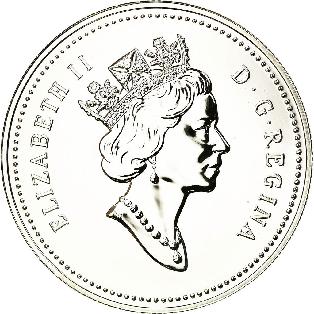 Coin, Canada, Elizabeth II, Dollar, 1992, Royal Canadian Mint, Ottawa, MS(63)