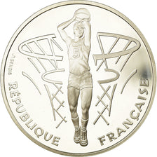 Coin, France, Lancer franc, 100 Francs, 1991, BE, MS(65-70), Silver, KM:992