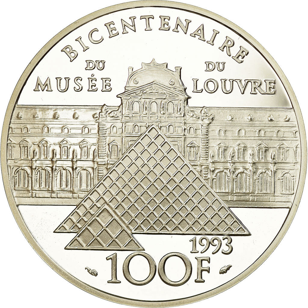 Coin, France, 100 Francs, 1993, BE, MS(65-70), Silver, KM:1017, Gadoury:C45