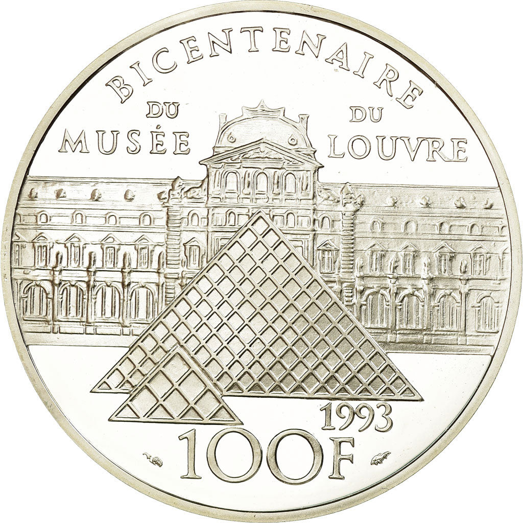 Coin, France, 100 Francs, 1993, BE, MS(65-70), Silver, KM:1022, Gadoury:C53