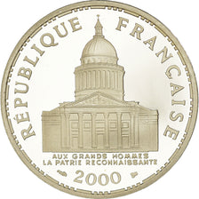 Coin, France, Panthéon, 100 Francs, 2000, Paris, BE, MS(65-70), Silver