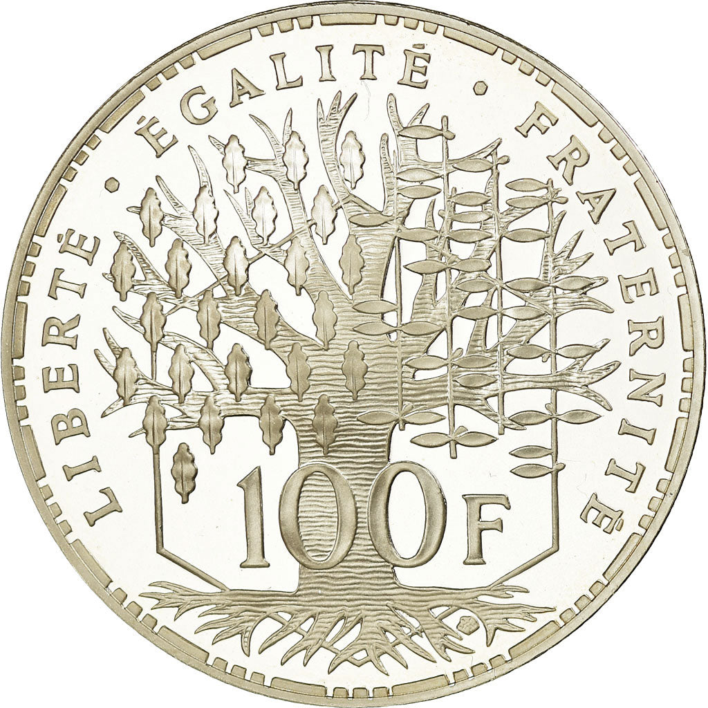 Coin, France, Panthéon, 100 Francs, 2000, Paris, BE, MS(65-70), Silver