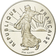 Coin, France, Semeuse, 5 Francs, 2000, Paris, BE, MS(65-70), Nickel Clad