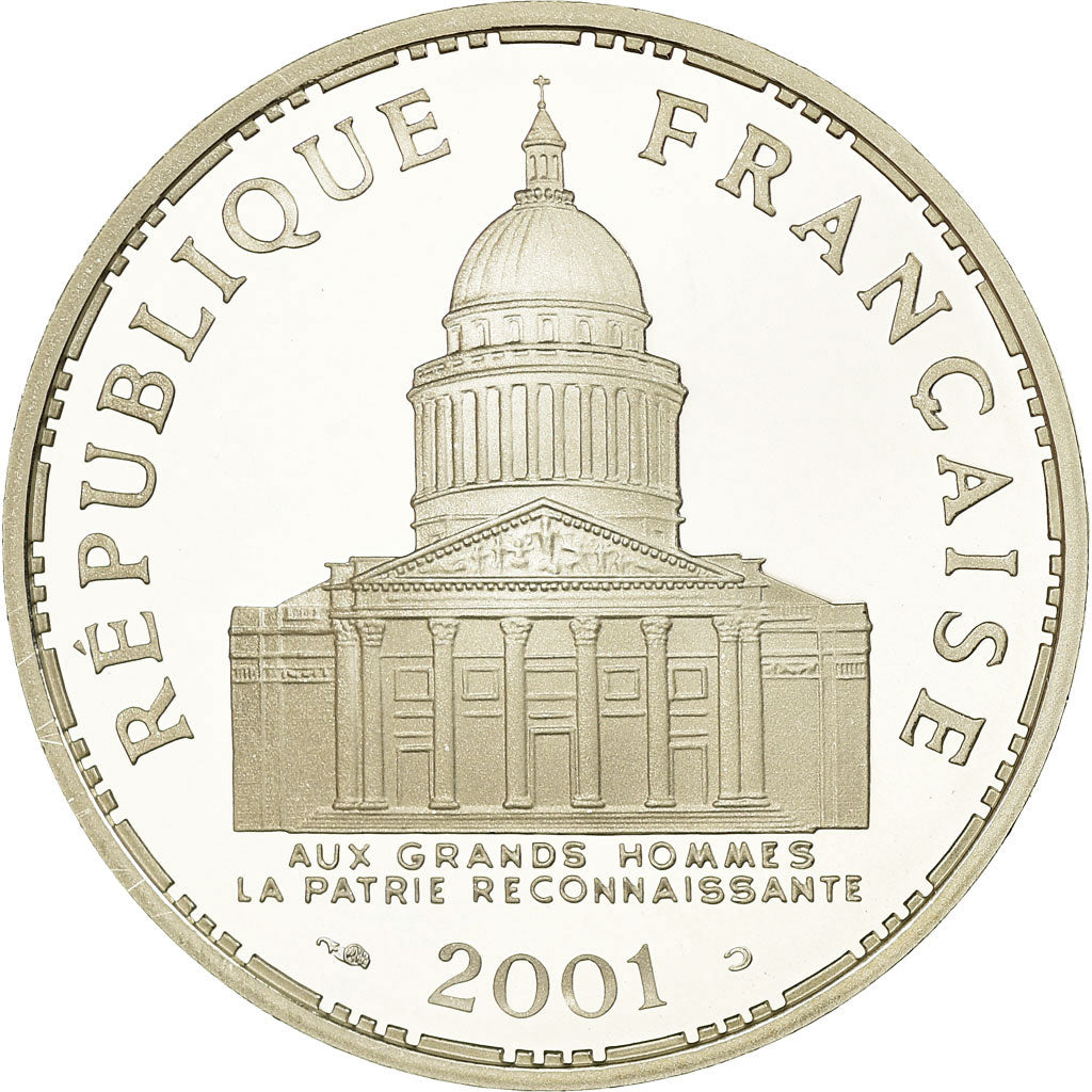 Coin, France, 100 Francs, 2001, BE, MS(65-70), Silver, Gadoury:898 a