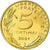 Coin, France, Marianne, 5 Centimes, 2001, Paris, BE, MS(65-70), Aluminum-Bronze