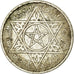 Coin, Morocco, Mohammed V, 100 Francs, 1953, Paris, EF(40-45), Silver, KM:52