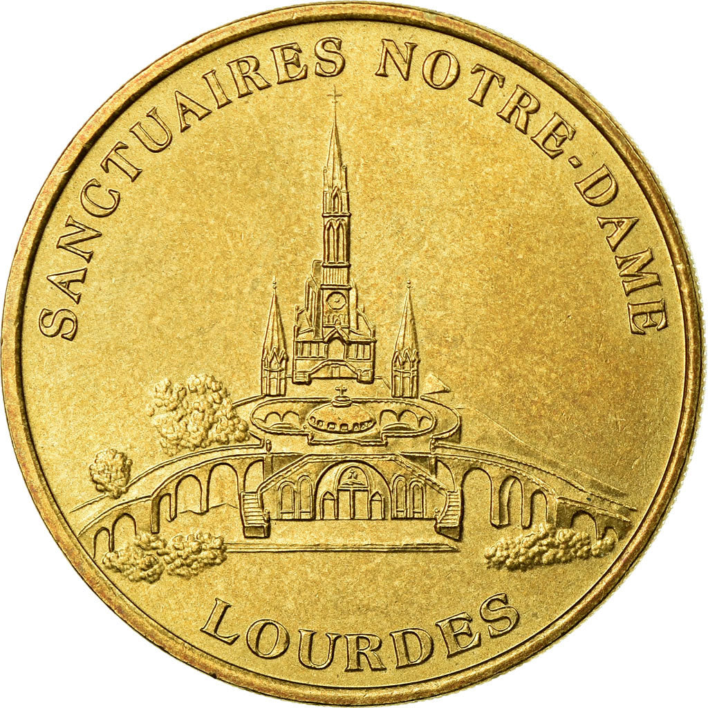 France, Token, Touristic token, Lourdes - Sanctuaires Notre Dame, 1999, MDP