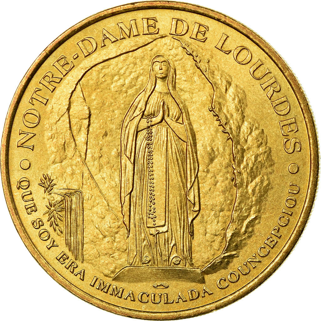 France, Token, Touristic token, Lourdes - Sanctuaires Notre Dame, 1999, MDP