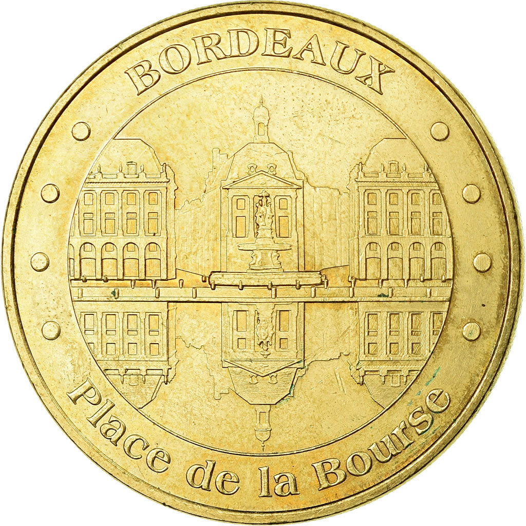 France, Token, Touristic token, Bordeaux - Place de la Bourse, 2010, MDP